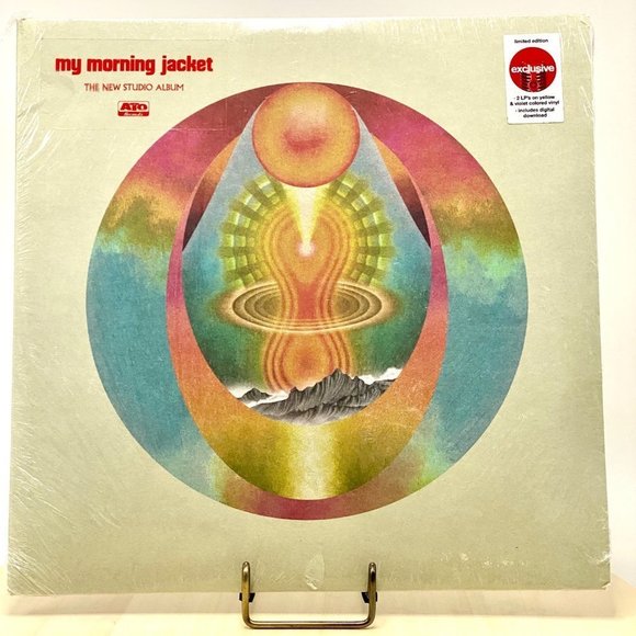 My Morning Jacket: The New Studio Album Limited Edition Yellow & Violet 2 LP NEW - Picture 2 of 4
